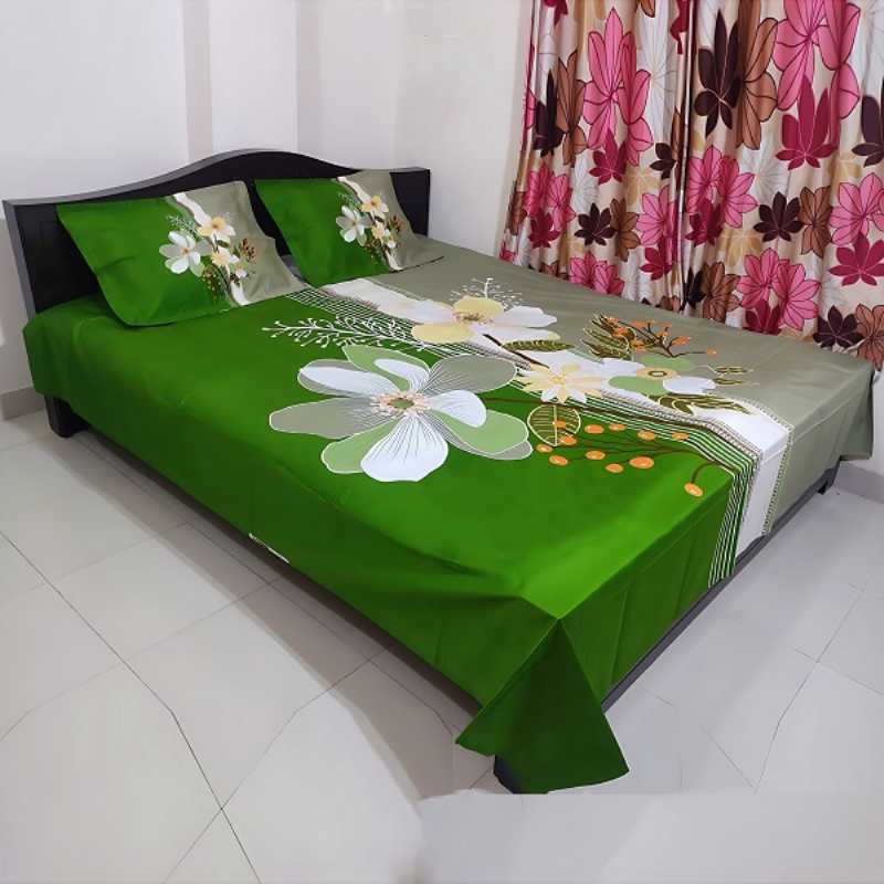 Luxury Panel Cotton Bed Sheet