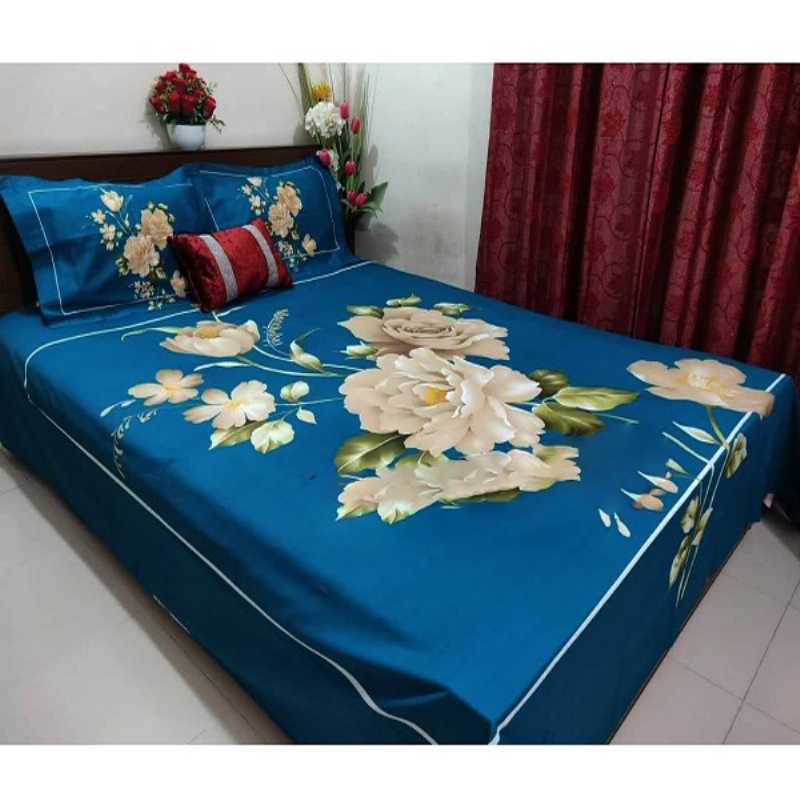 Luxury Panel Cotton Bed Sheet