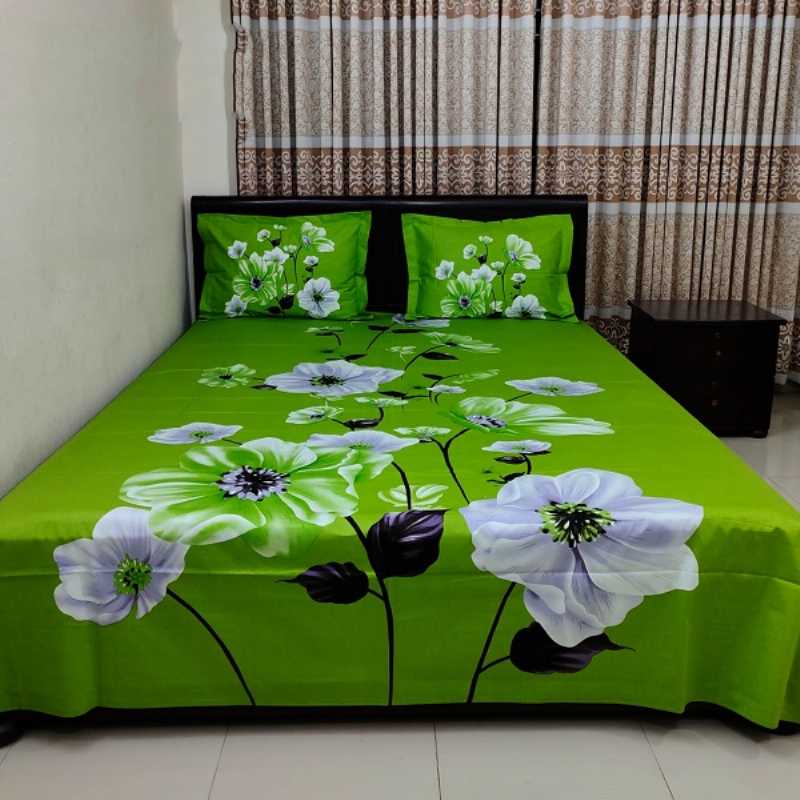 Luxury Panel Cotton Bed Sheet