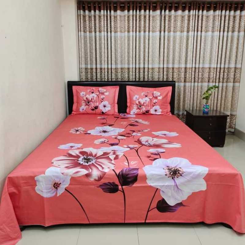 Luxury Panel Cotton Bed Sheet