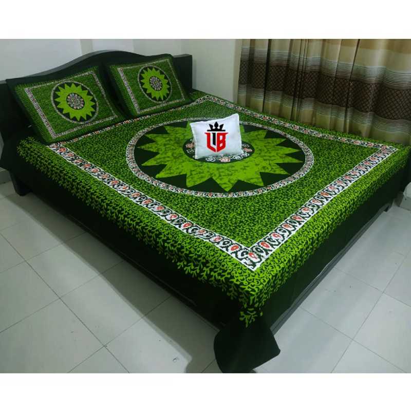 Luxury Panel Cotton Bed Sheet